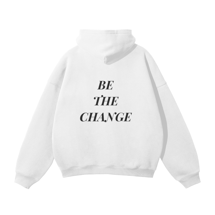 PRKR WHITE OVERSIZED HOODIE